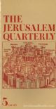 The Jerusalem Quarterly ; Number Five, Fall 1977